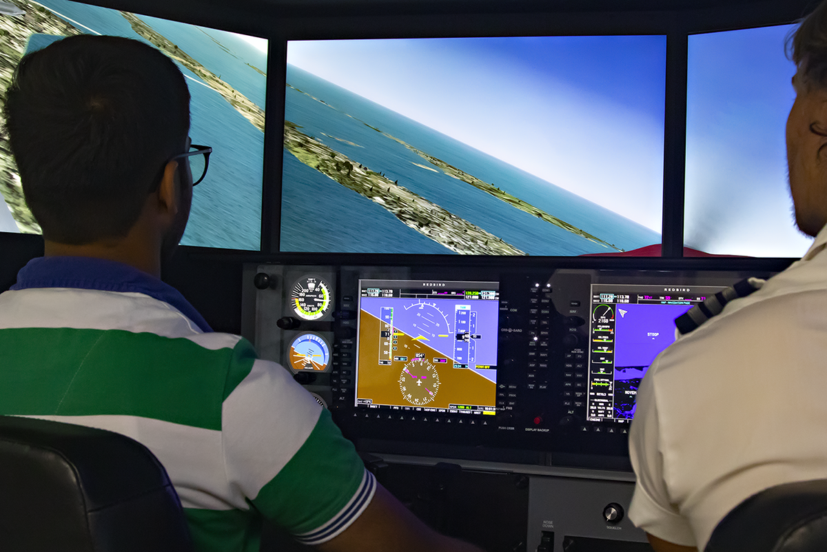 United States Flight School TCFT Simulator