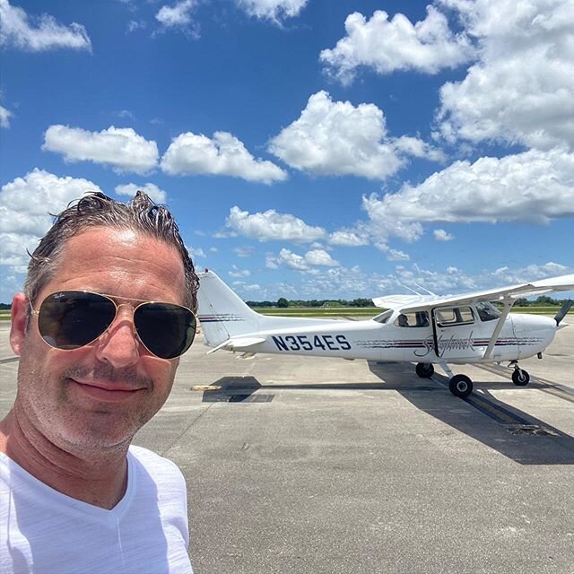 Perfect Florida day to fly! @flflight