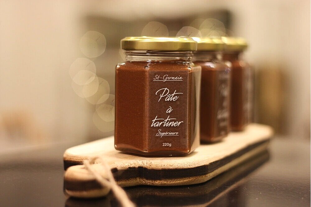 Branding Packaging Photography chocolate spread St Germain