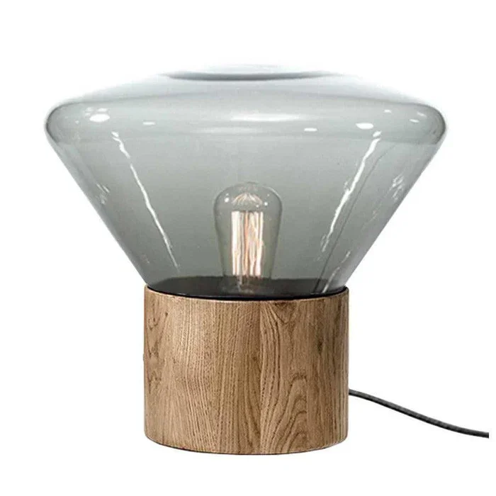 Brokis Muffins Wood 01 - American Walnut + Smoke Grey
