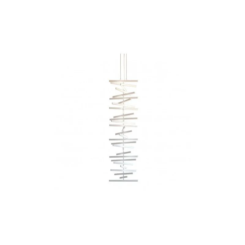 Vibia 2142 Rhythm Vertical Pendant 2700K 1-10V - White