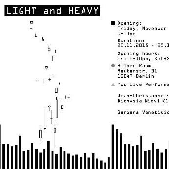 LIGHT AND HEAVY | Detlef Baltrock, Ròbert Batykò, David Benforado, Amir Fattal, Dionisis Kavalieratos, Sifis Lykakis &amp; Wanda Stolle | 20 - 29 December 2015