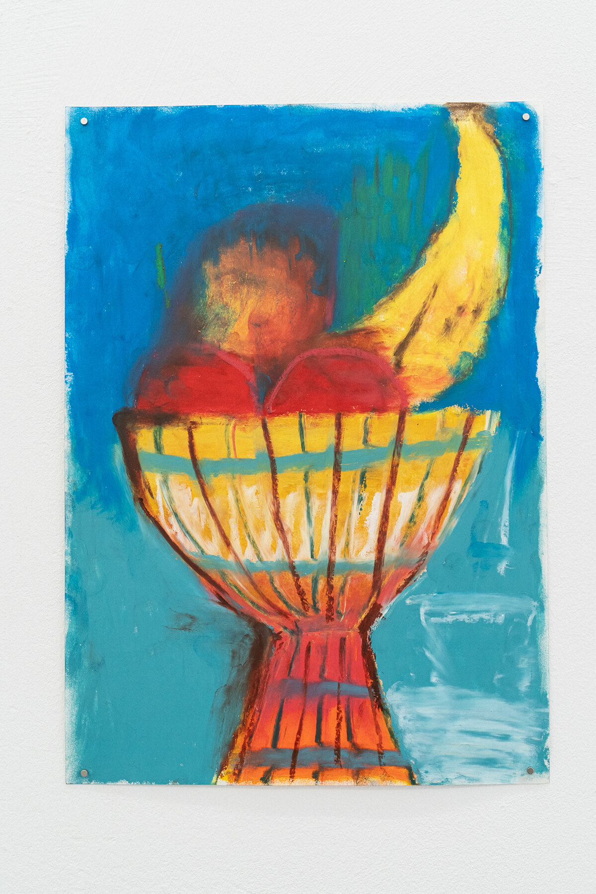 Satoko Kako, My Imaginary Vases, oil pastel on paper, 21 x 30 cm, 2021