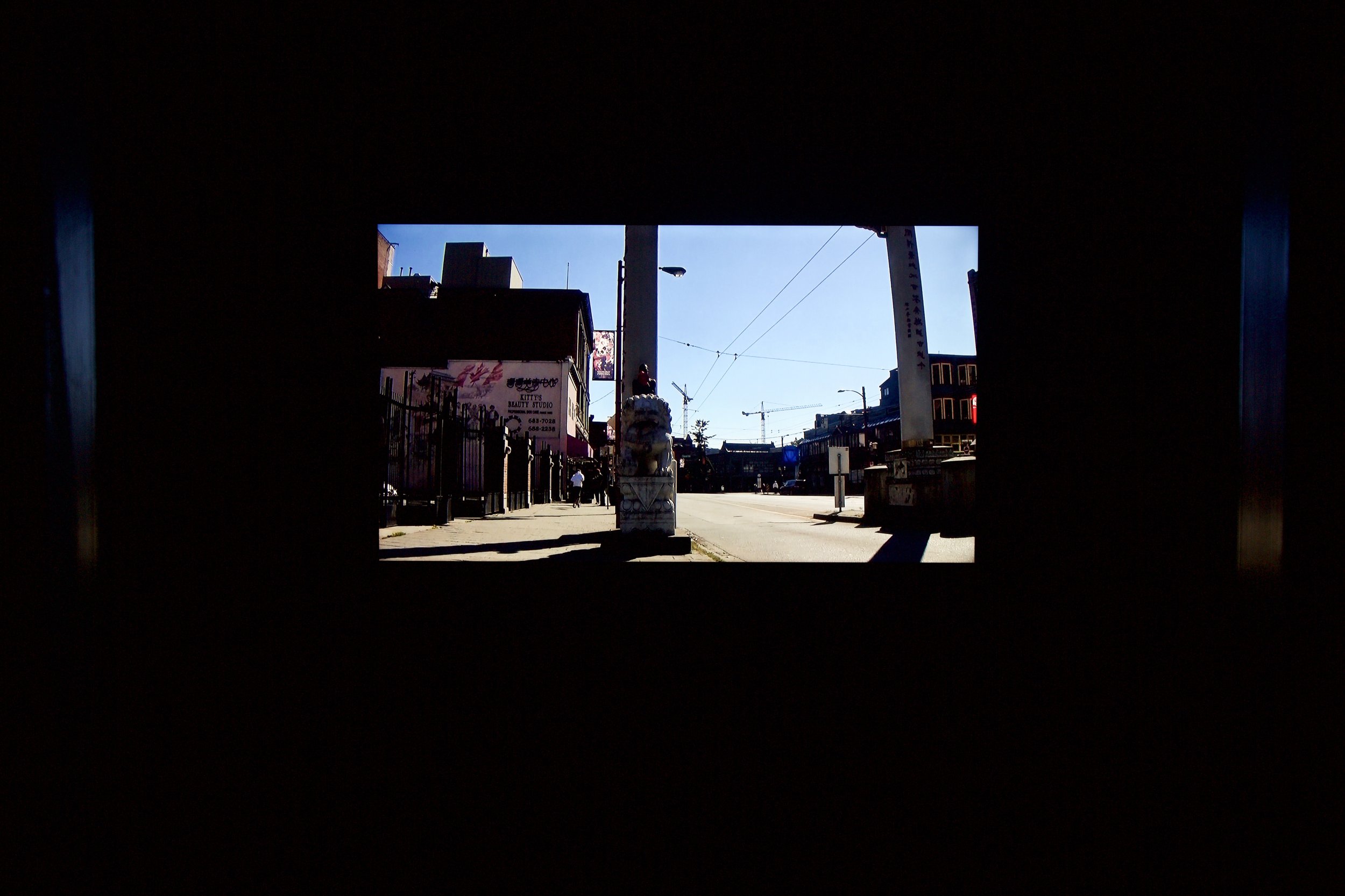 Sajan Mani: Ok Ok, 2014, Performance Documentation, China Town Vancouver, 7:20 min