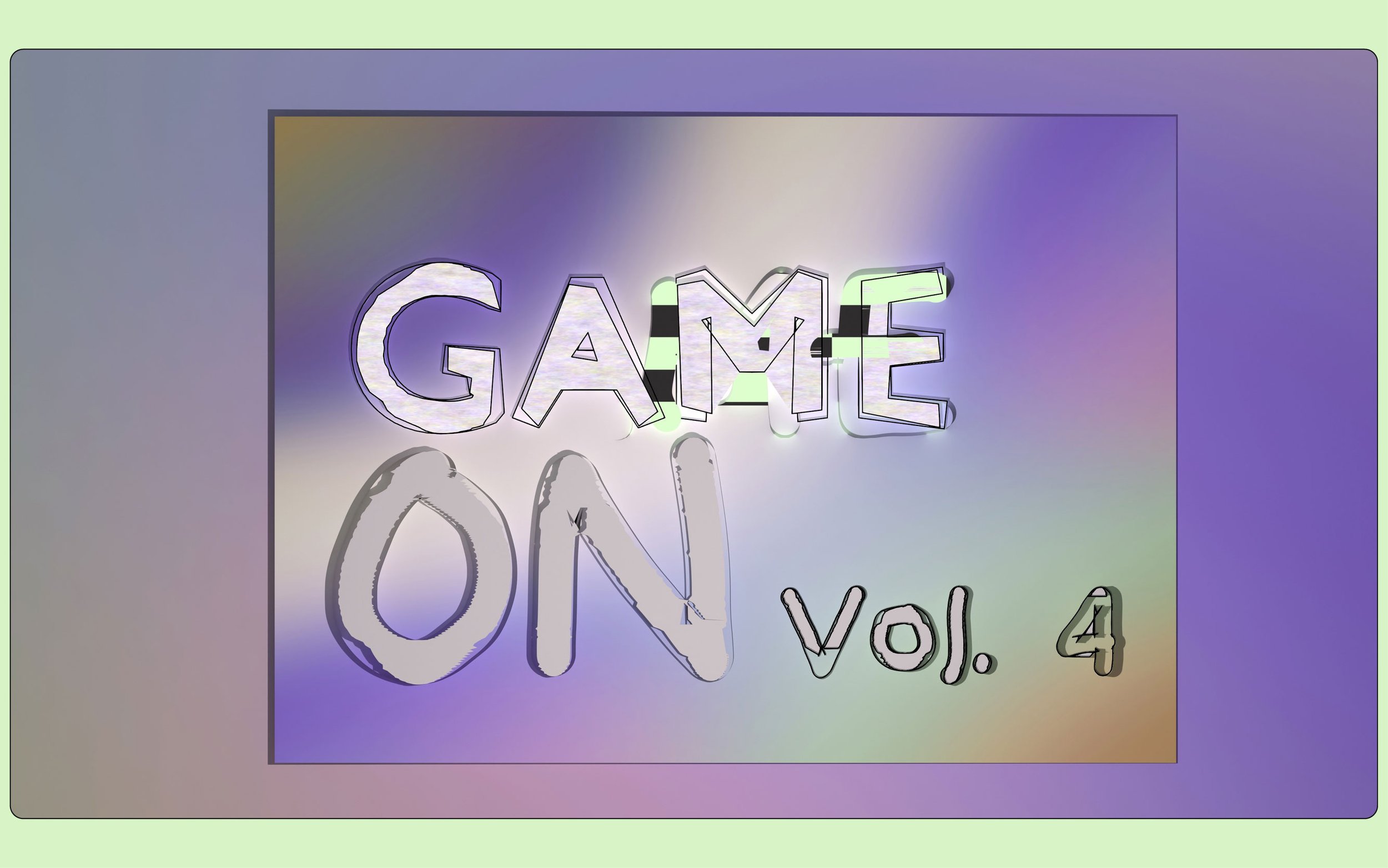 GameON Vol. 4 - Kunst und Spiele | 2.12.-11.12.2022