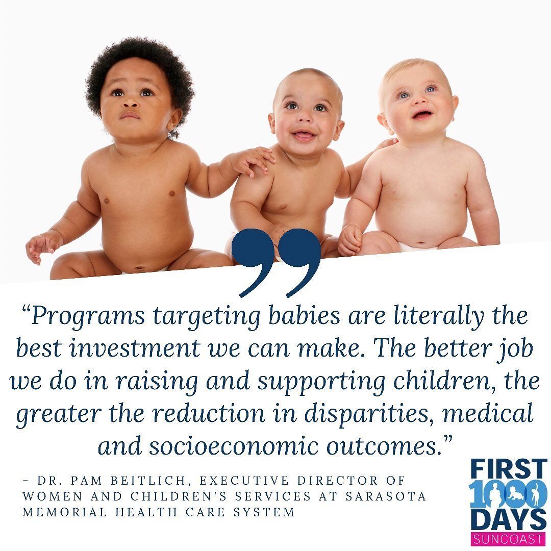 Sarasota Memorial Hospital understands the value and importance of investing in programs for pregnant women and families with young children. Their dedication to the initiative is a testament to their commitment to promote and support preventative se