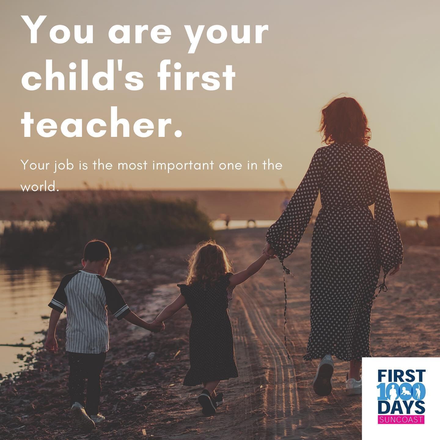 Calling all parents and caregivers,
You are your child&rsquo;s first teacher, let us help you by giving you the tools you need! Visit our website First1000DaysSuncoast.com or click the link in our bio more information!