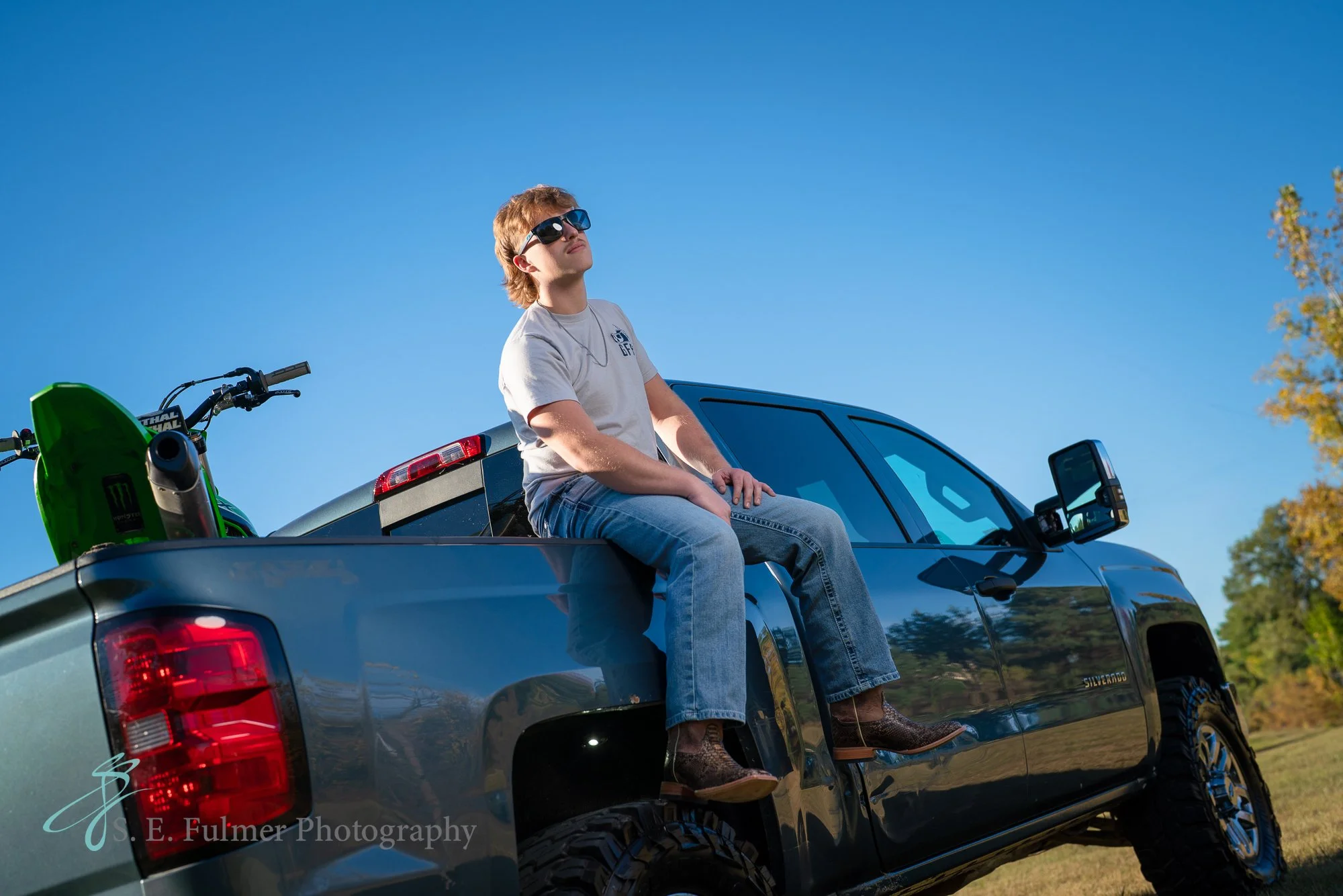 Senior photo, Goodrich and Davison Student, Michigan