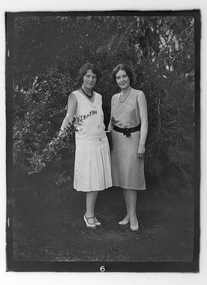 Martha Chapman &amp; Carroll Alpester ~ 1929 (they look like sisters to me)