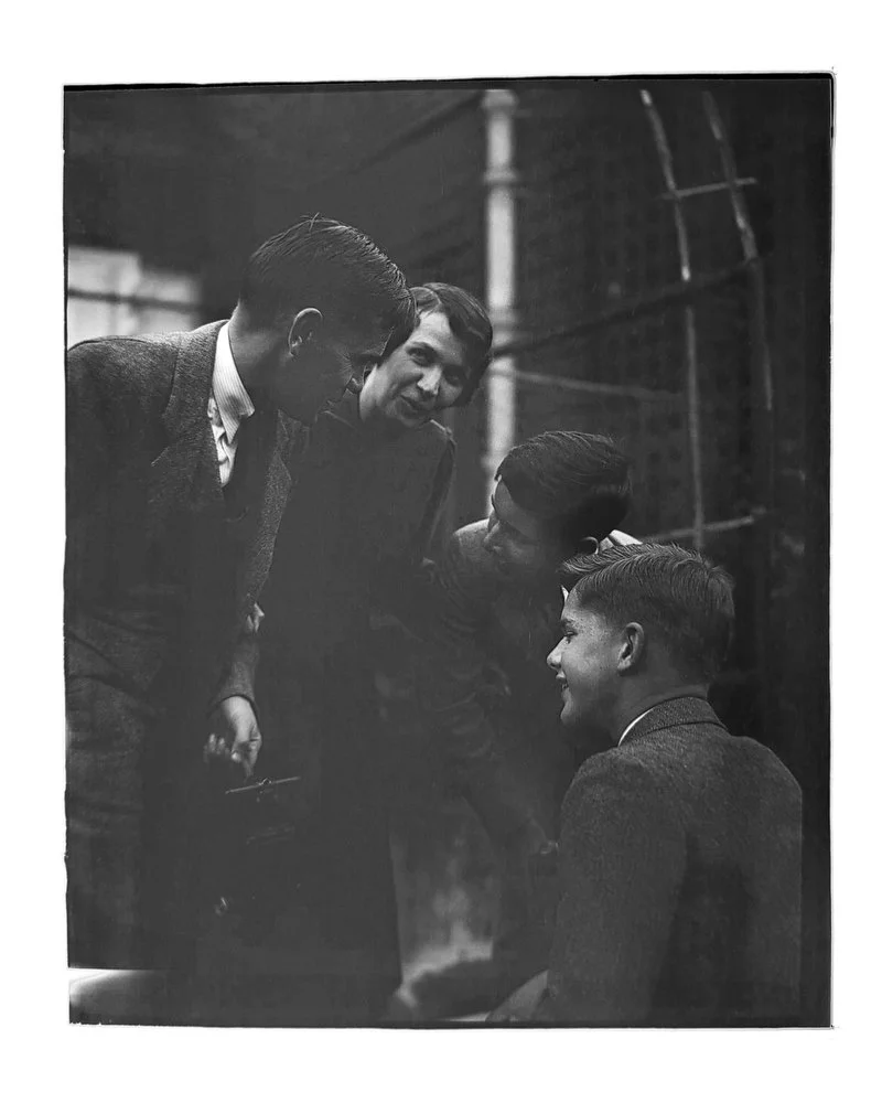 Christmas in Coronado - 1932.  Doug and Emily Burrows with their nephews William Ducachet Geary Jr. and Edward Millar Geary