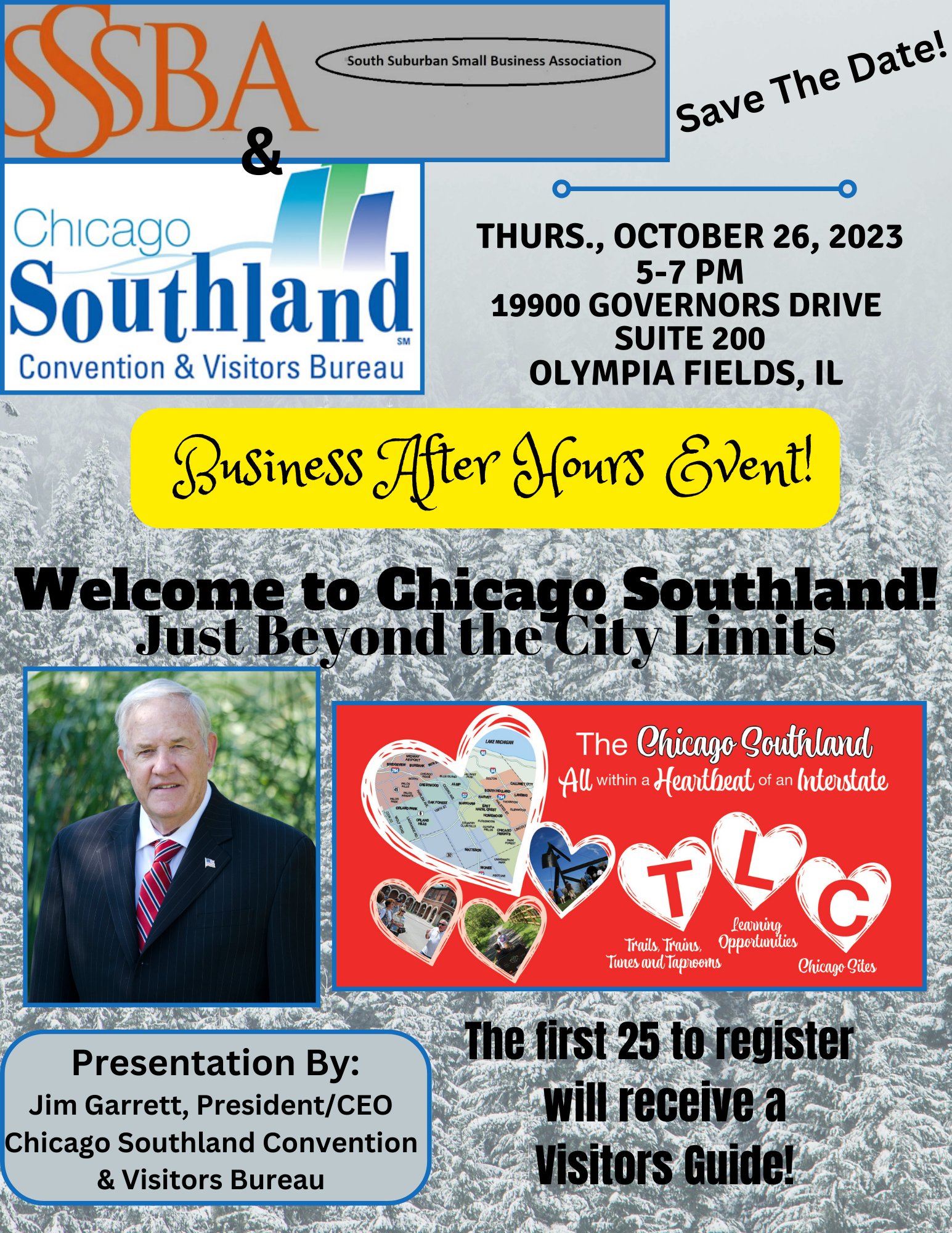 SSSBA Business After Hours at Chicago Southland Convention and Visitors Bureau