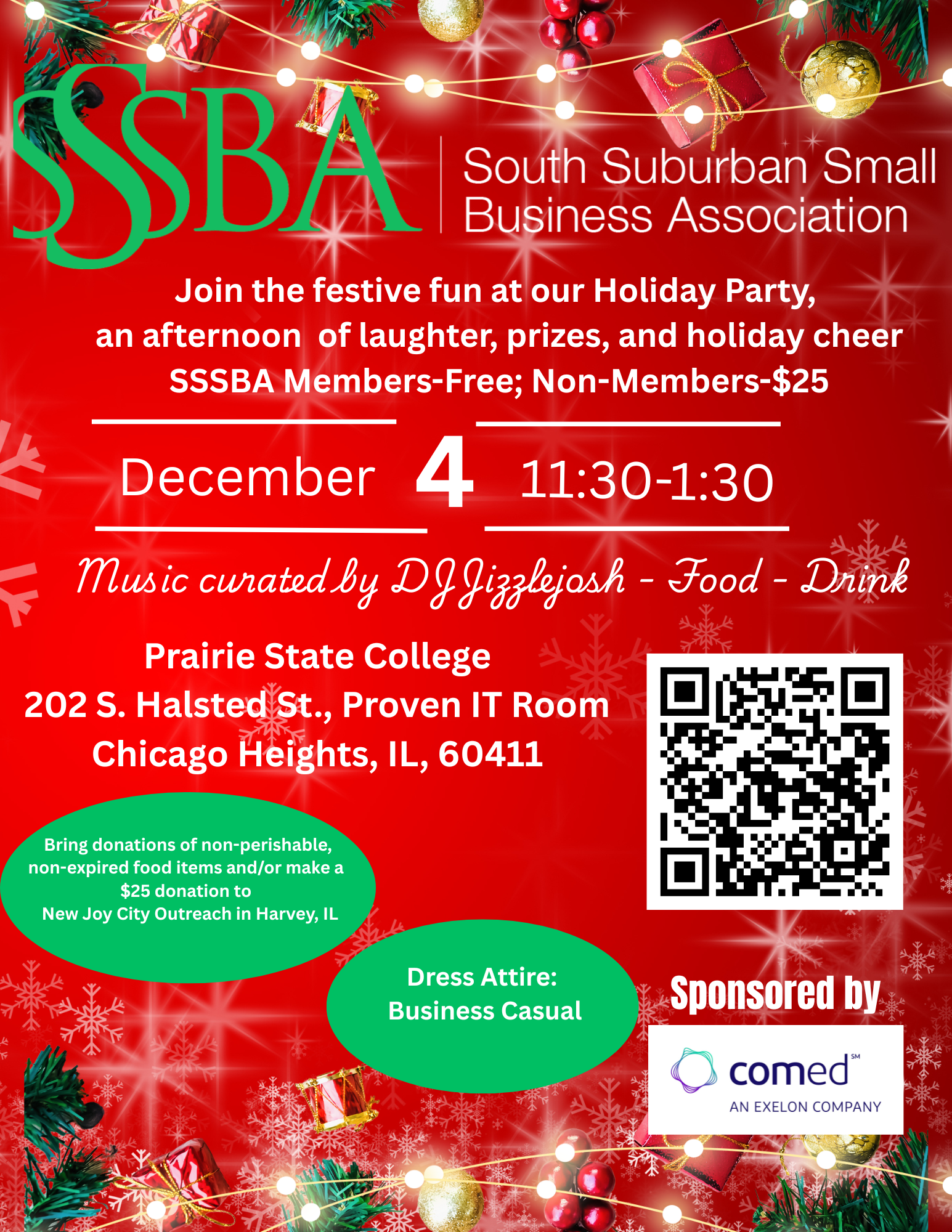 2025 SSSBA Holiday Party
