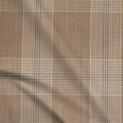 Gold Plaid - KPW #064 suit fabric
