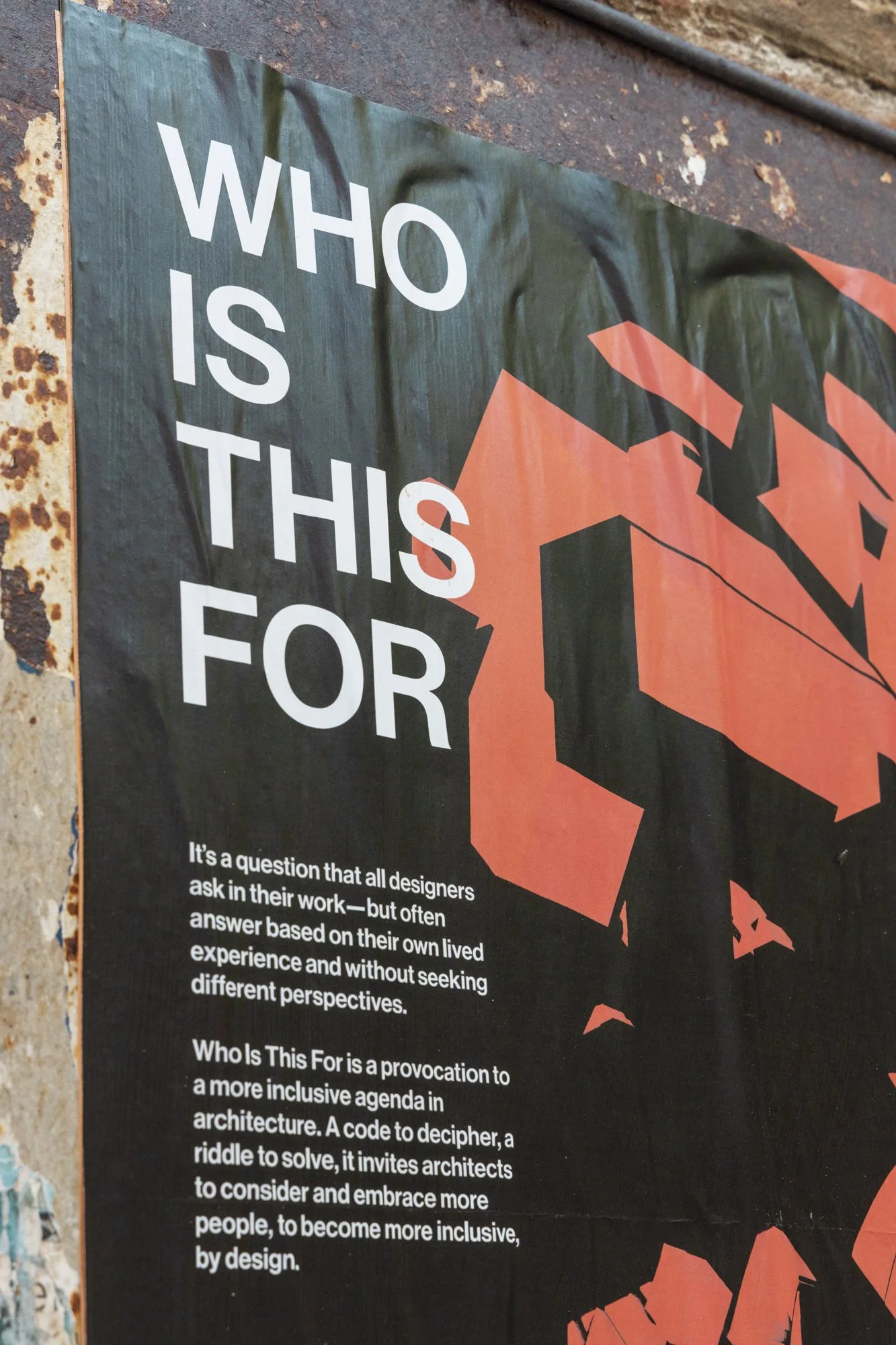 in situ poster for Time Space Existence 2023