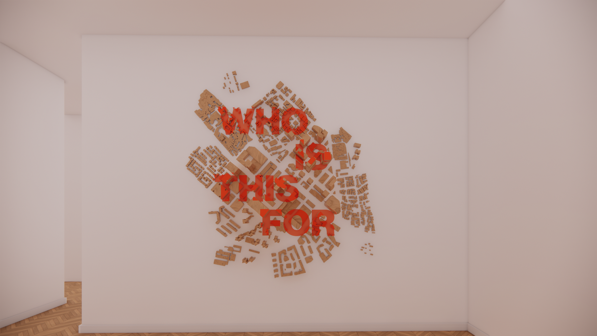 first iteration of the collage city