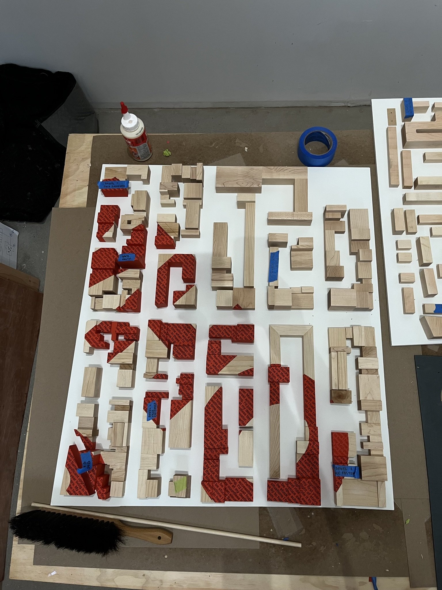 attaching buildings to city district backing