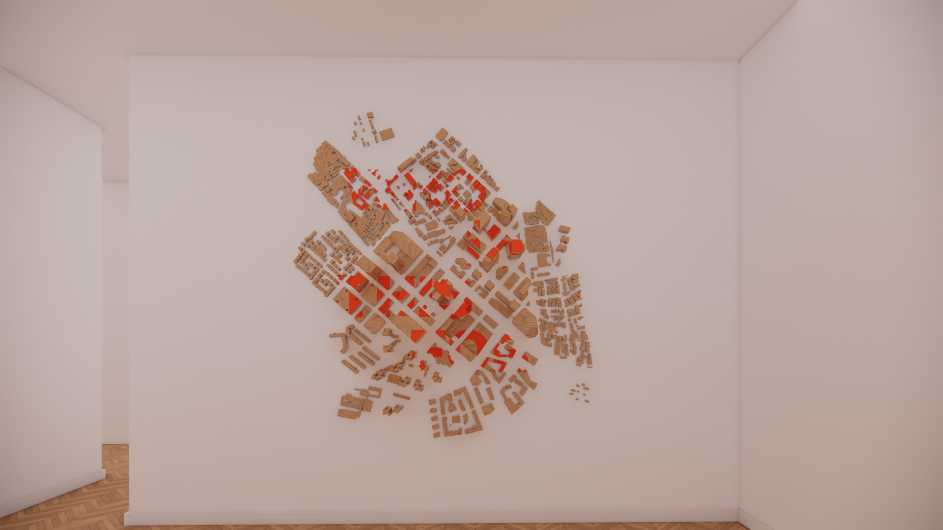 first iteration of the collage city