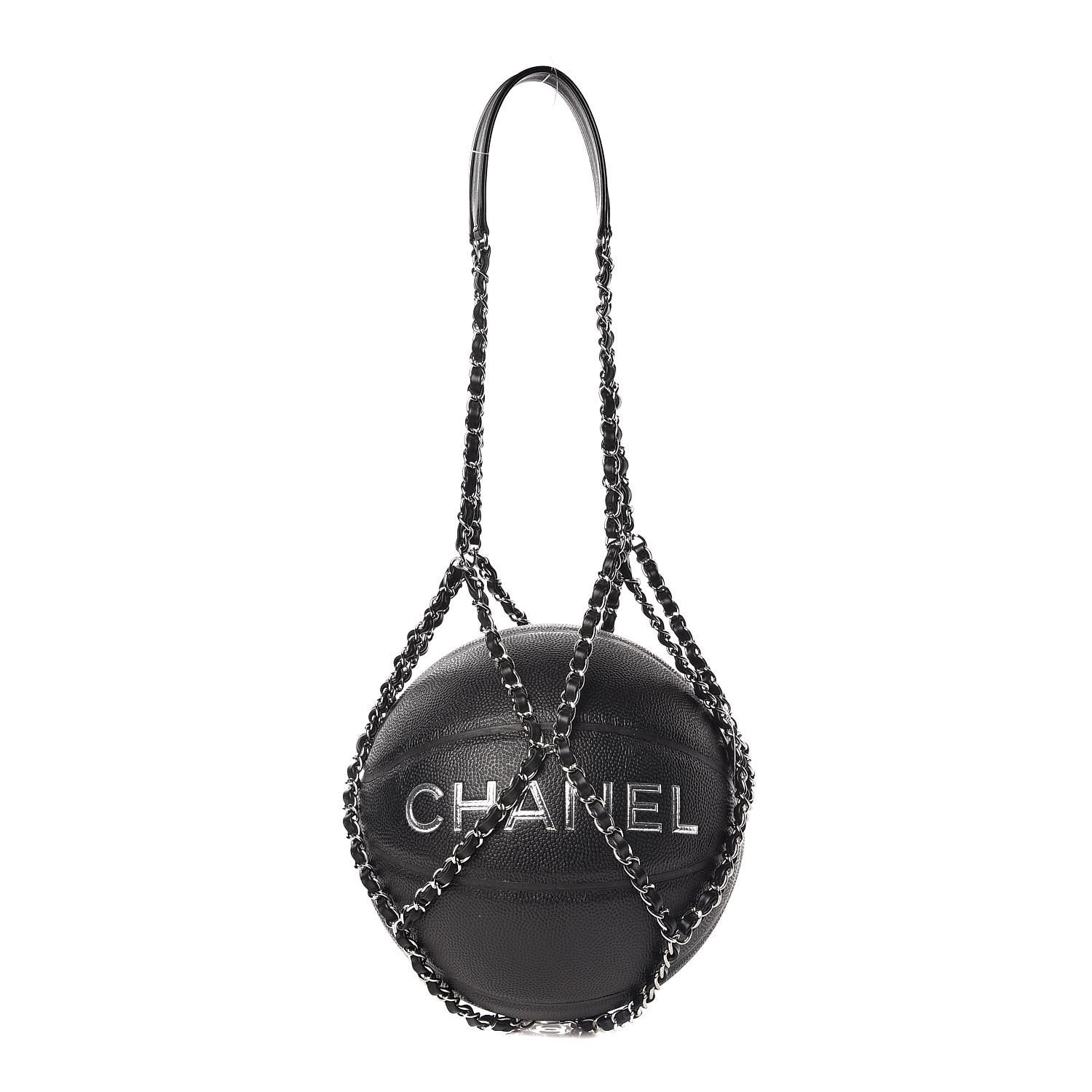 Lambskin Chain Net Collectors Basketball - CHANEL