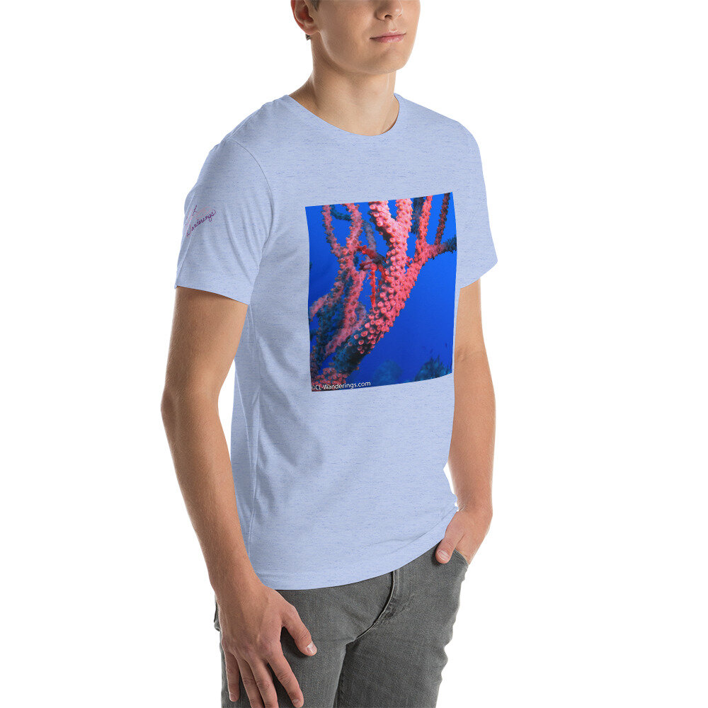 Sea Coral Sustainable T-Shirt — C.L. Wanderings | 