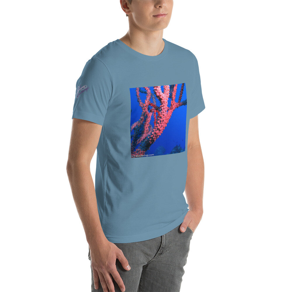 Sea Coral Sustainable T-Shirt — C.L. Wanderings