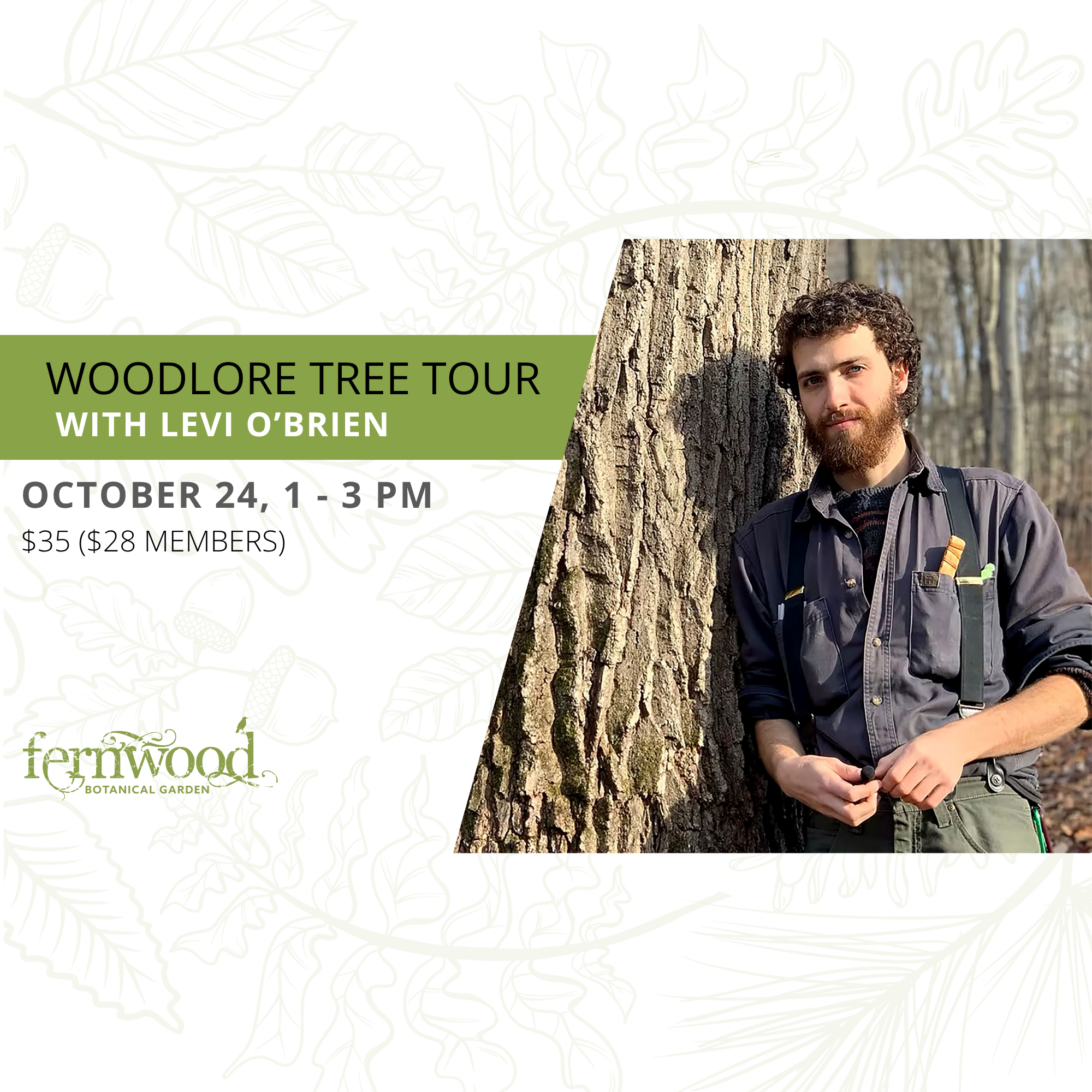 WOODLORE TREE TOUR WITH LEVI O’BRIEN
