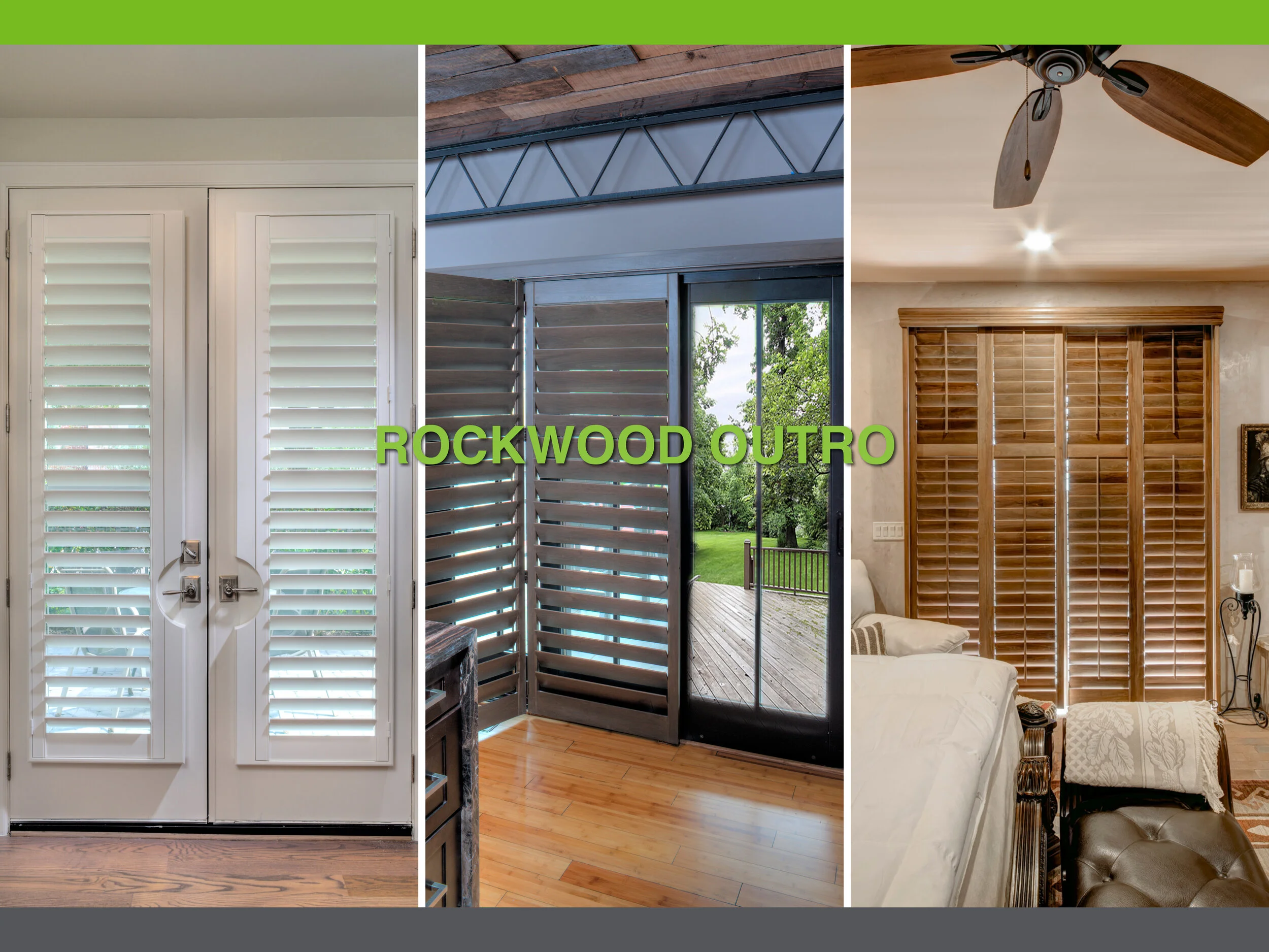 Product Videos Rockwood Shutters