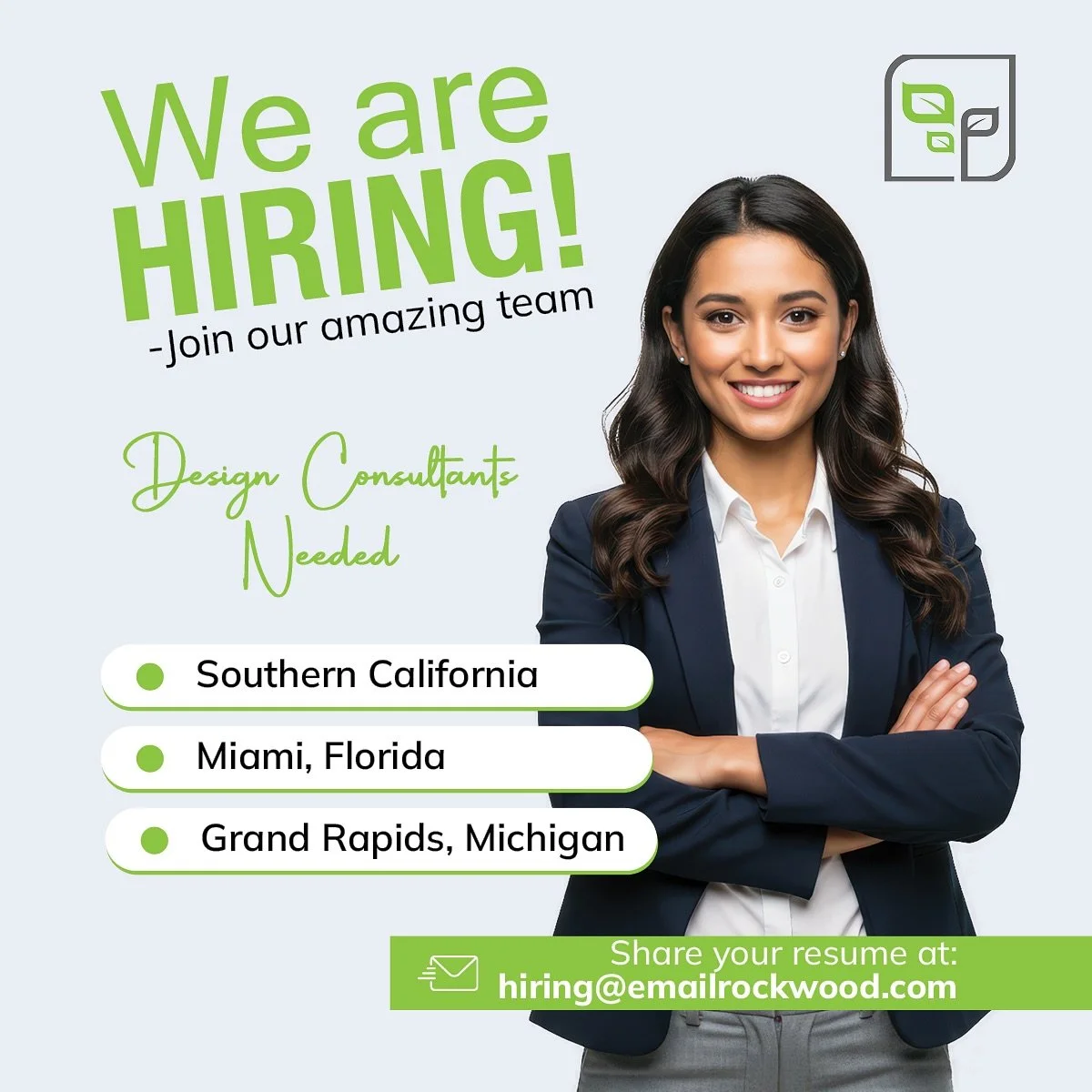 We&rsquo;re growing &mdash; and we want you on our team! 🌟 Rockwood Shutters is hiring Design Consultants in Southern California, Miami, Florida and Grand Rapids, Michigan and across the U.S. If you&rsquo;re passionate about design, love helping peo