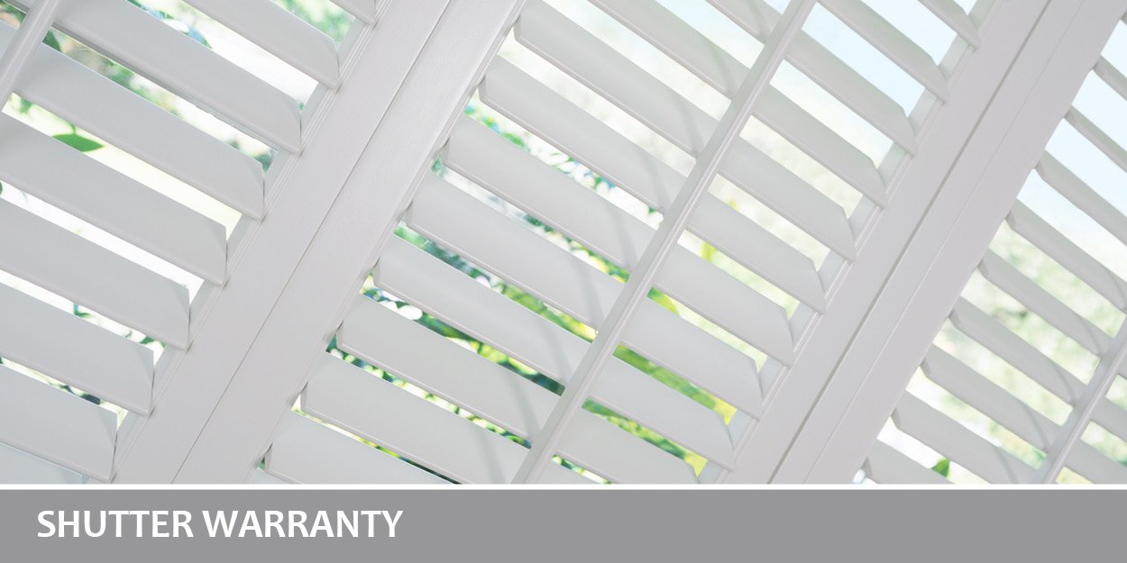 Shutter Warranty Graphic