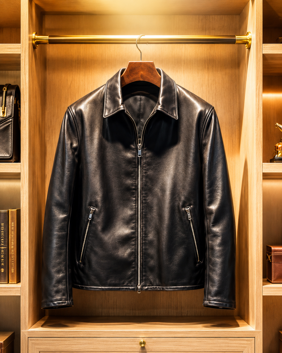 How a Black Leather Jacket Creates Ripples of Belief