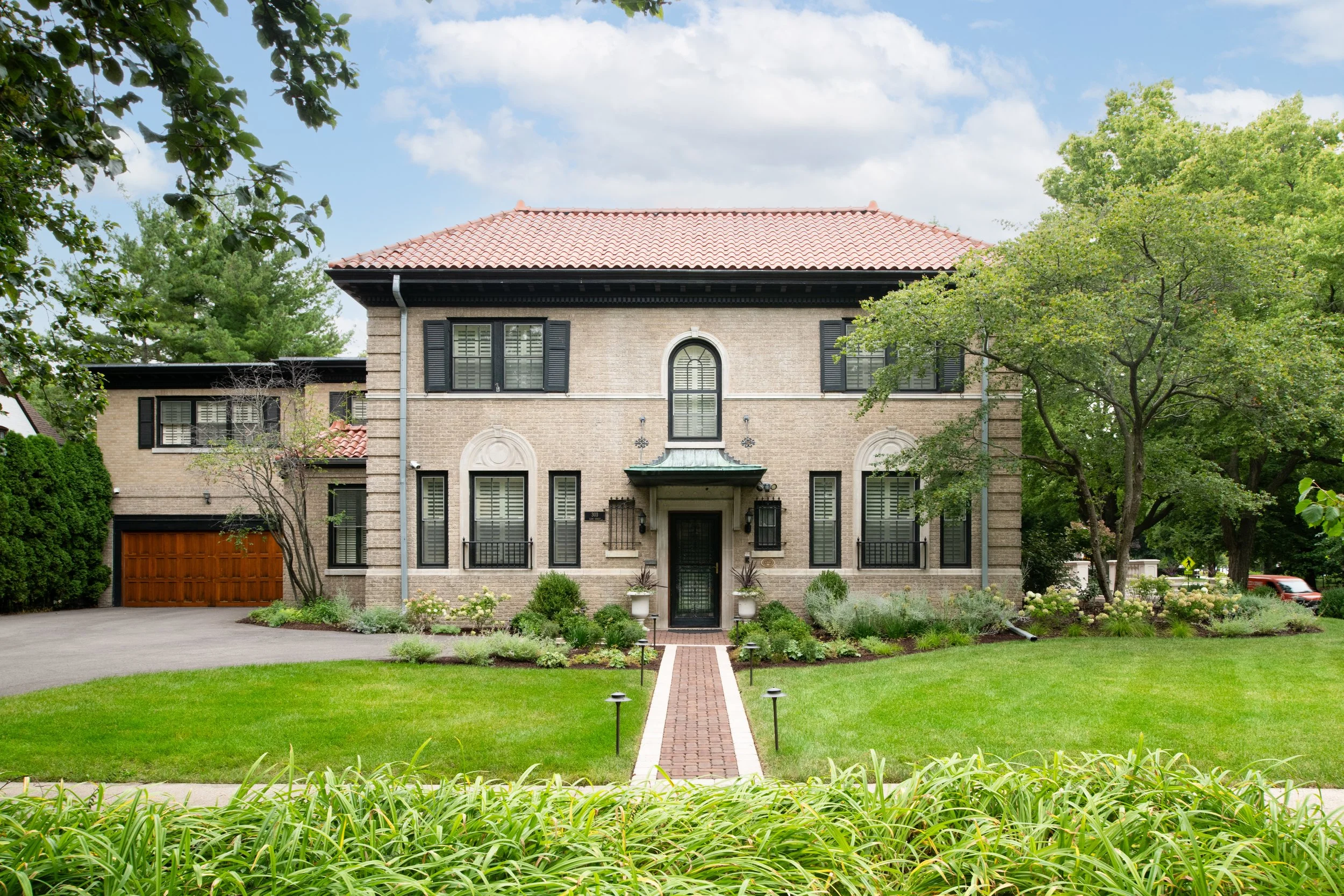 We provide a range of landscape services including Hardscapes, Outdoor Kitchens, Pergolas, Seat Walls, Fire Pits, Lawns, Landscape Lighting, Water Features, Custom Screening, Planting, Drainage Solutions, Holiday Lighting, and much more.  