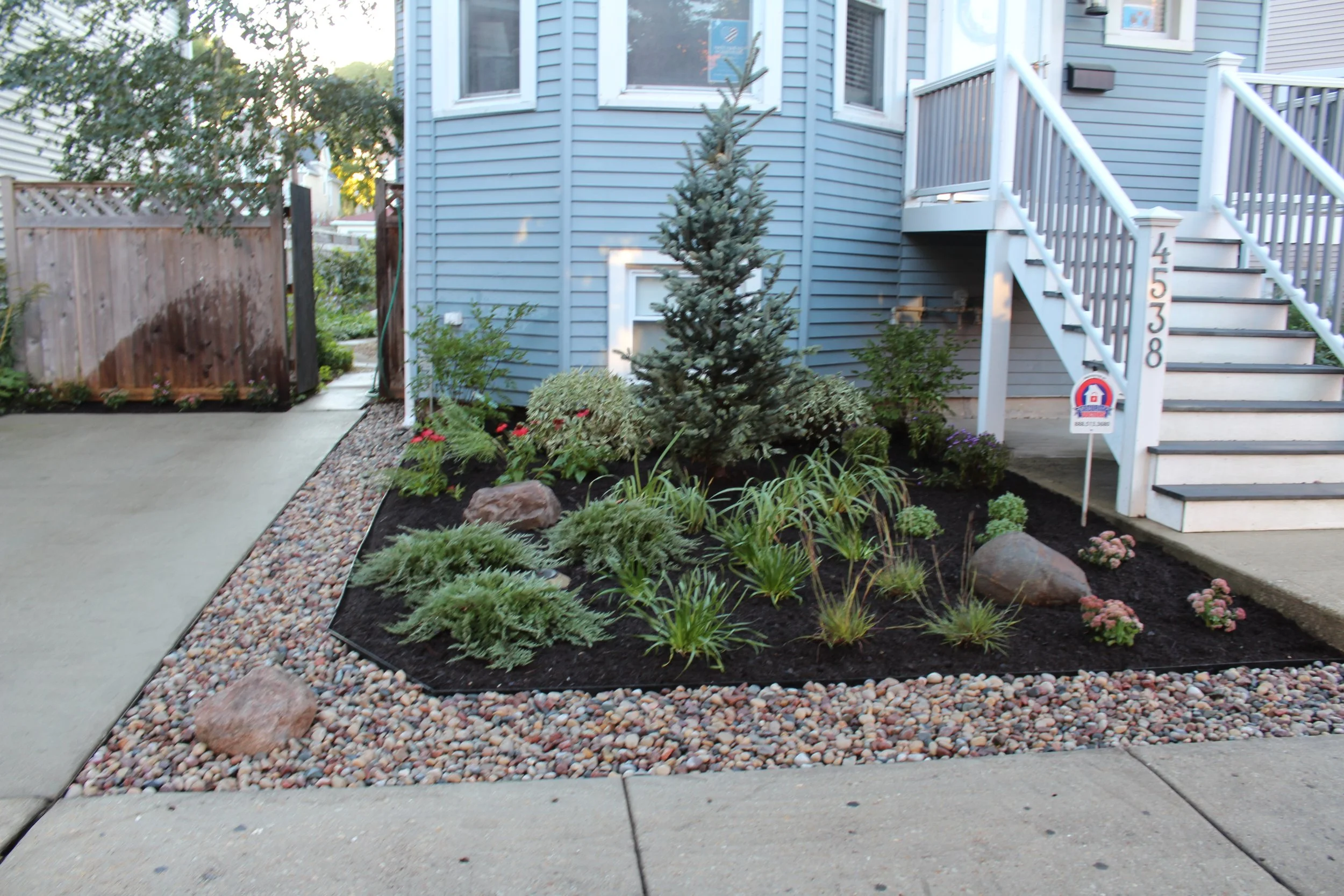 Our projects focus on executing quality hardscape and landscapes, including patios, outdoor fire pits, grilling areas, set walls, landscape lighting, pergolas, and drainage solutions.  We also offer full-service maintenance packages to keep your land