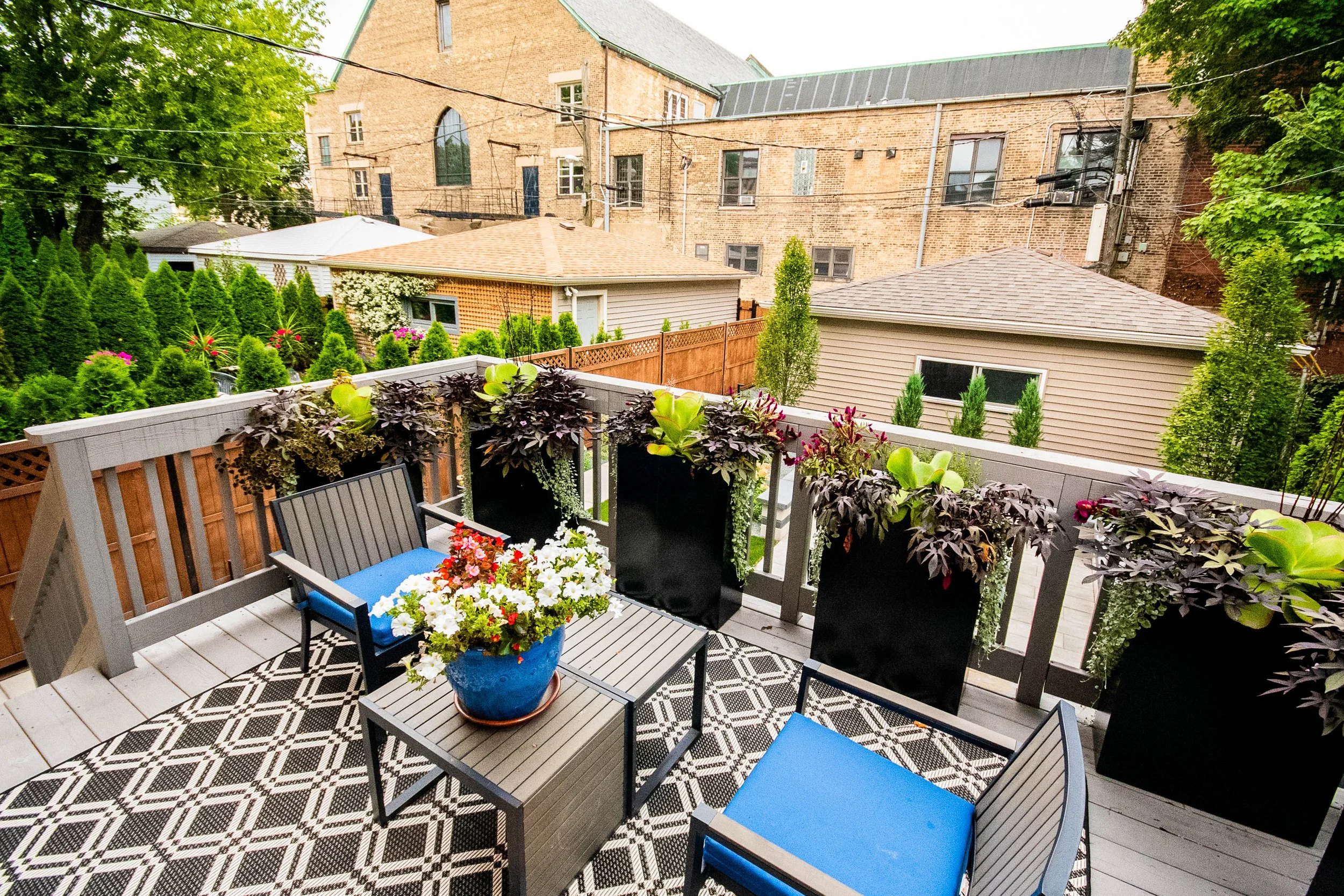 We provide a range of landscape services including Hardscapes, Outdoor Kitchens, Pergolas, Seat Walls, Fire Pits, Lawns, Landscape Lighting, Water Features, Custom Screening, Planting, Drainage Solutions, Holiday Lighting, and much more.  