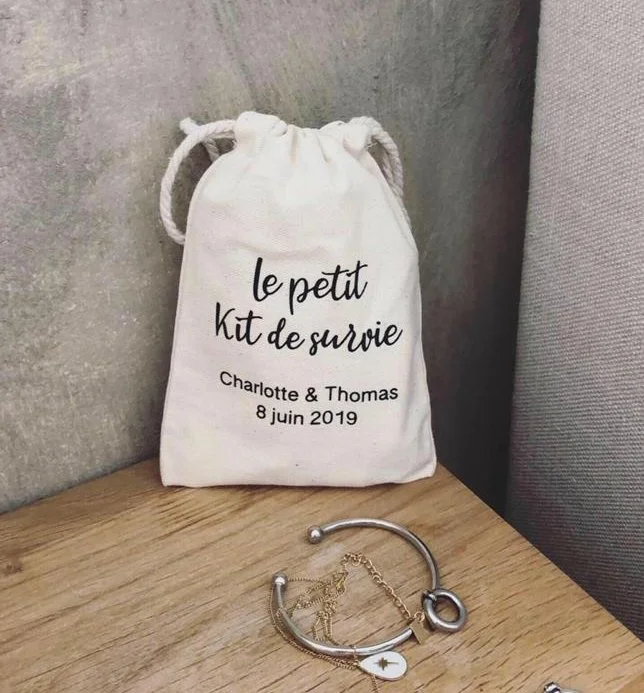 Pochons personnalisés - Mariage