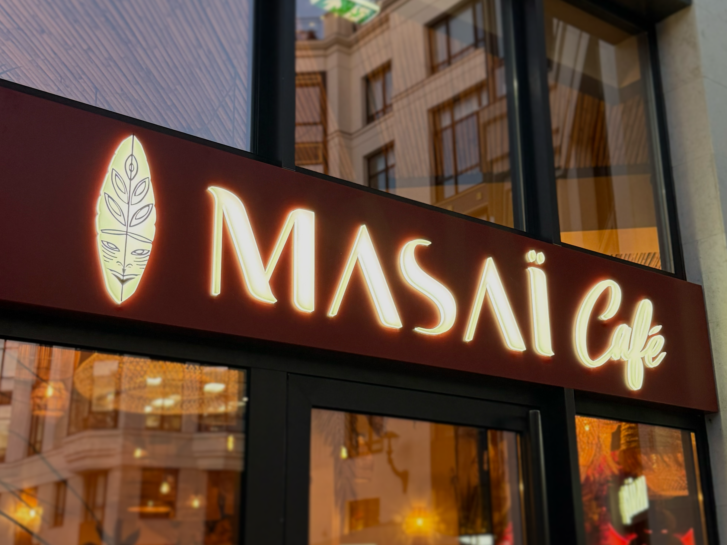 MASAI CAFÉ - enseigne