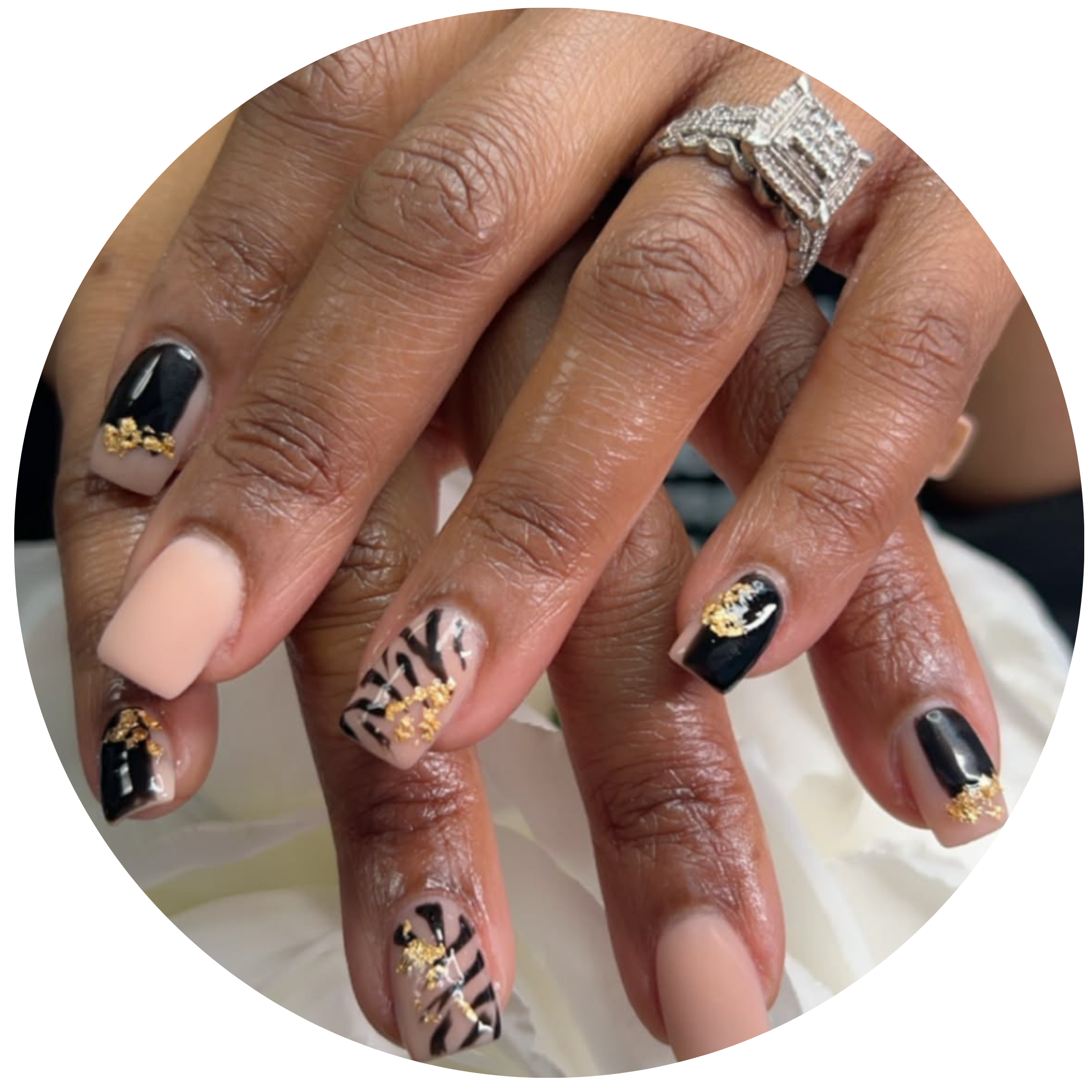 Flawless Finish Nails and Makeup