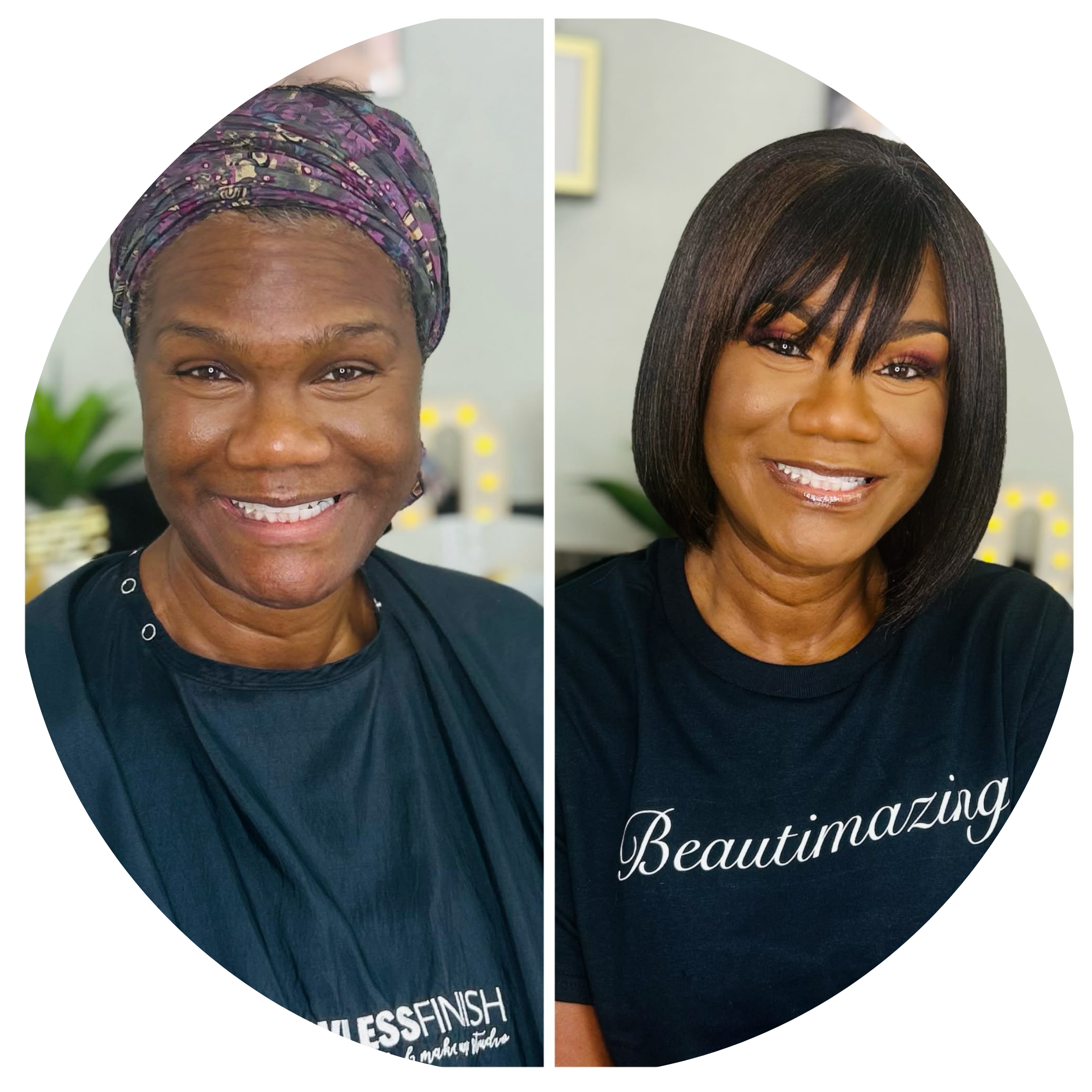 Flawless Finish Nails and Makeup