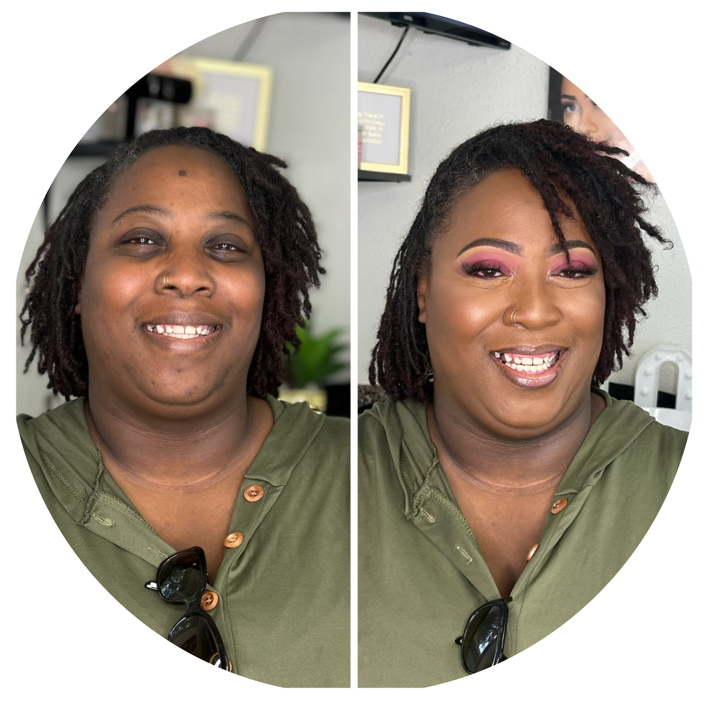 Flawless Finish Nails and Makeup