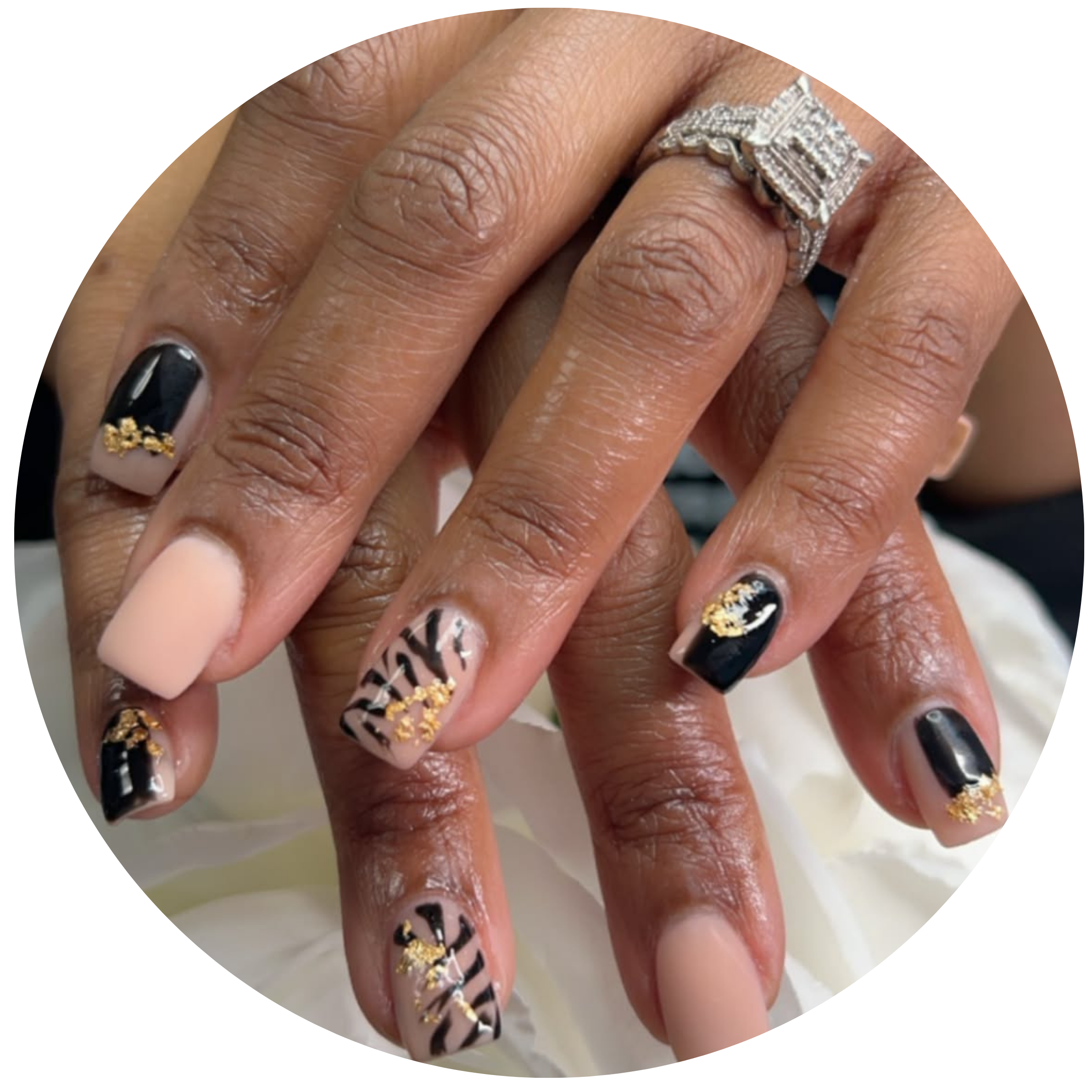 Flawless Finish Nails and Makeup