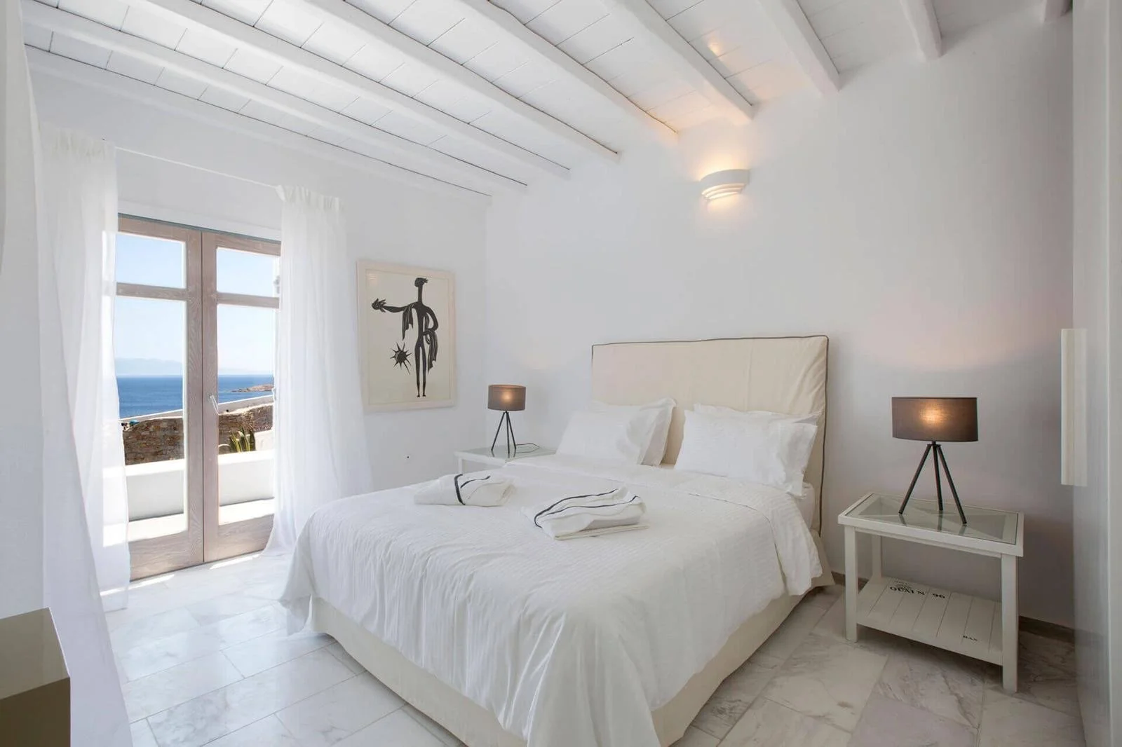 GALENE ~ Villa Ambrosia
Master Bedroom - 1 double bed 
£1,800 (shared)
£2,200 (solo)