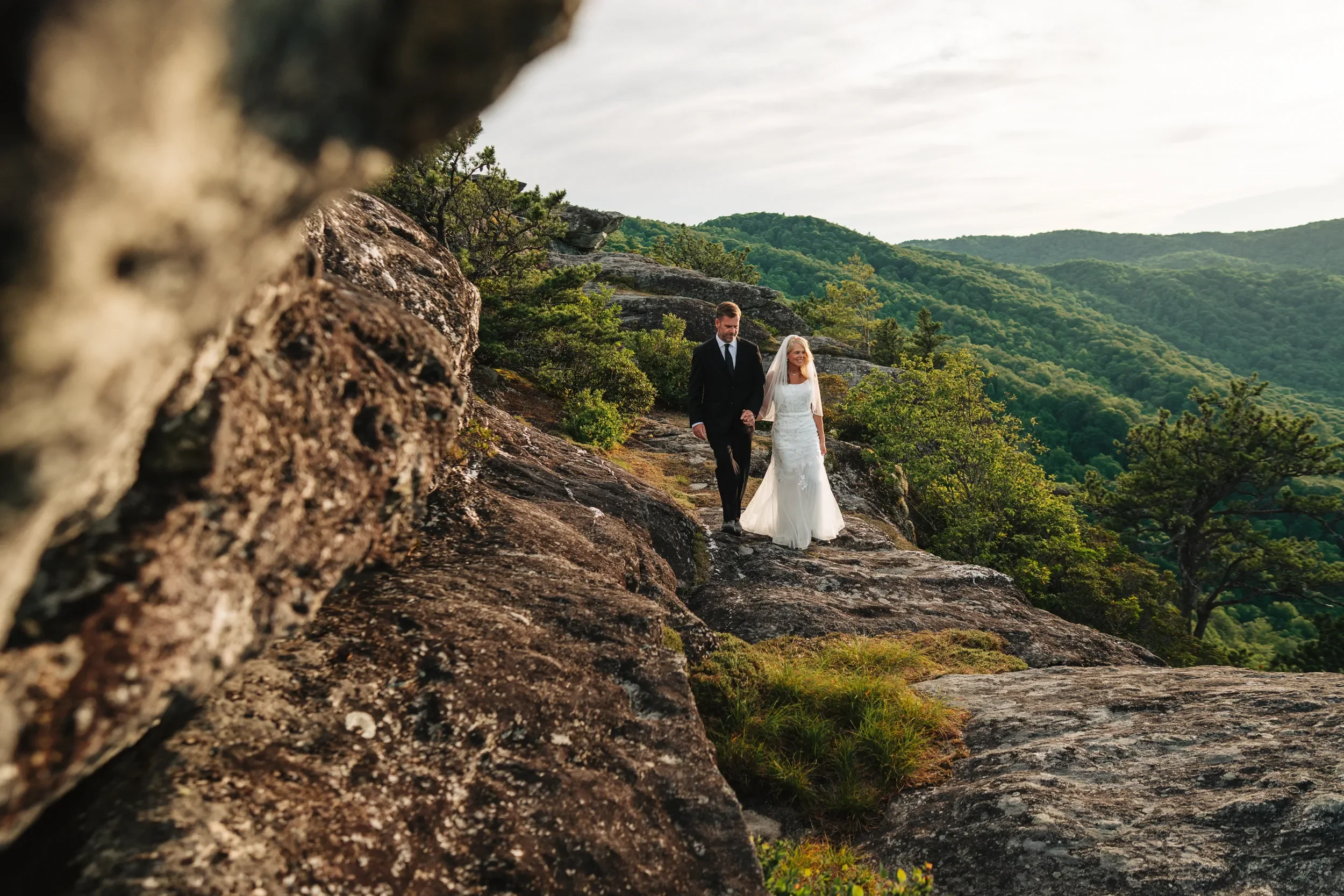 A Marion Cabin Elopement and Mountain Adventure Session