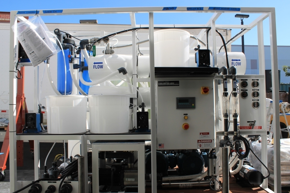 15 AMI Trailer-Mounted Seawater Reverse Osmosis Desalination Systems For UN Disaster Relief in Bangladesh.