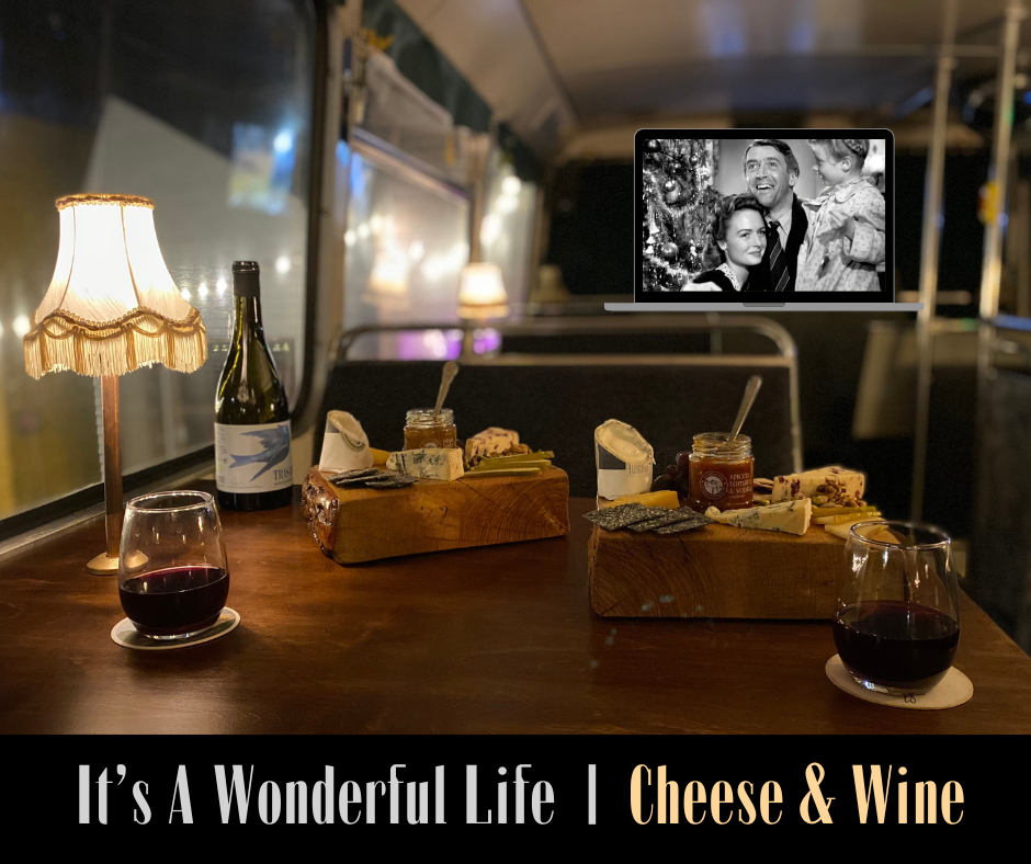 Cheese and wine movie night