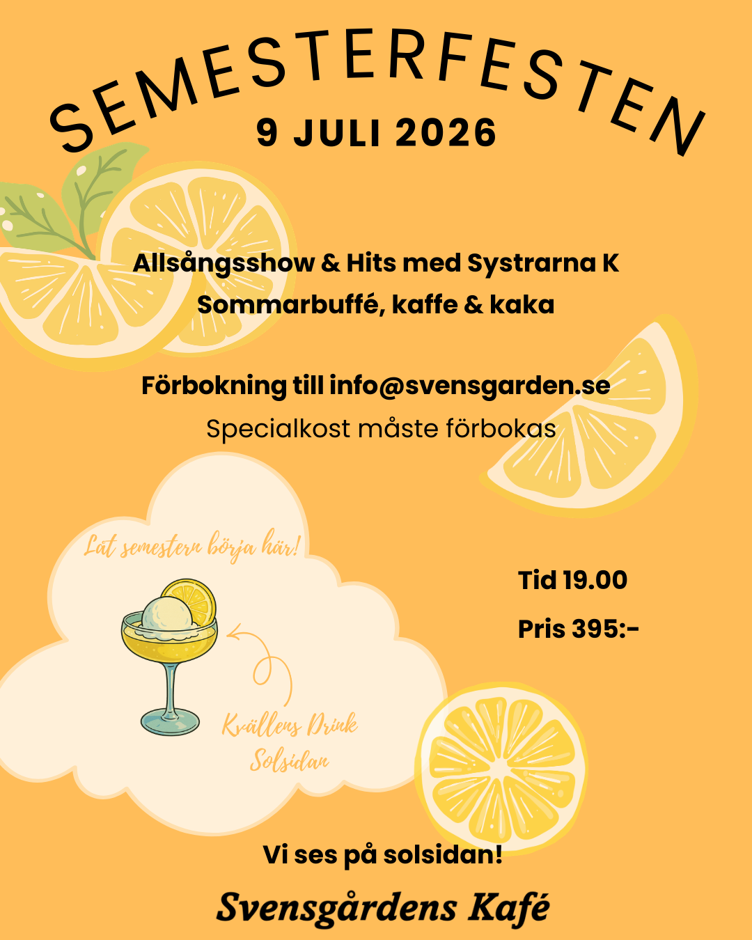Semesterfesten på Svensgården