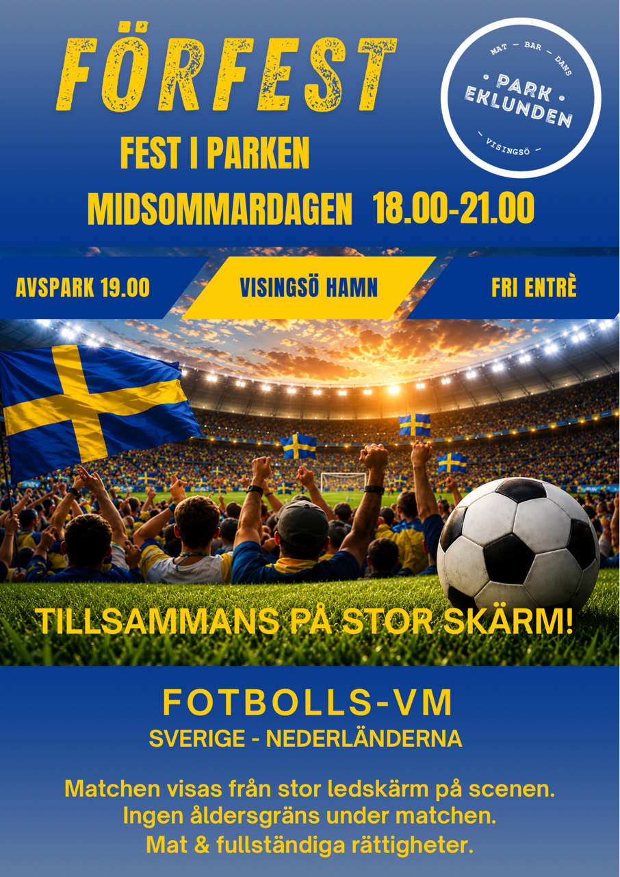 Fest i parken - Förfest