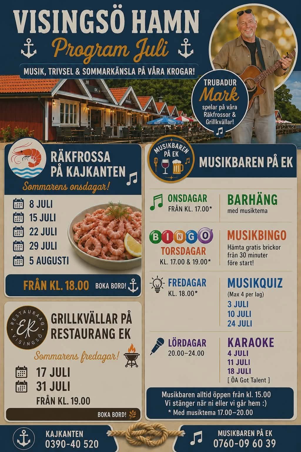 Karaoke - Musikbaren på Ek
