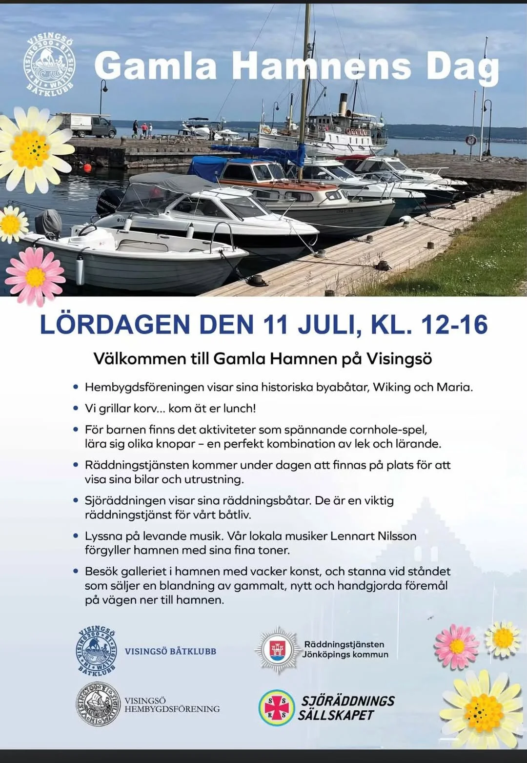Gamla Hamnens Dag - Visingsö