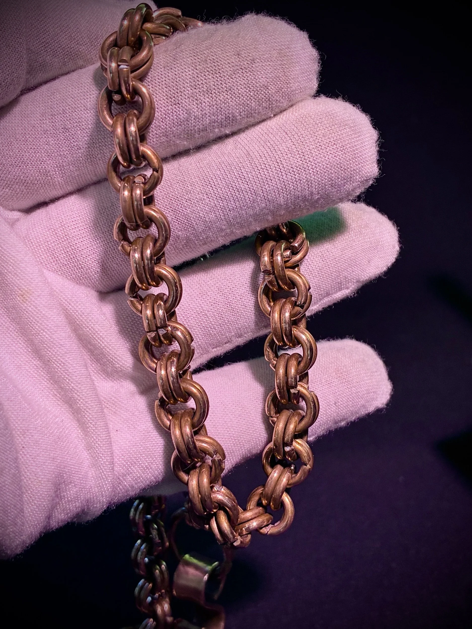 Copper Chain Bracelet