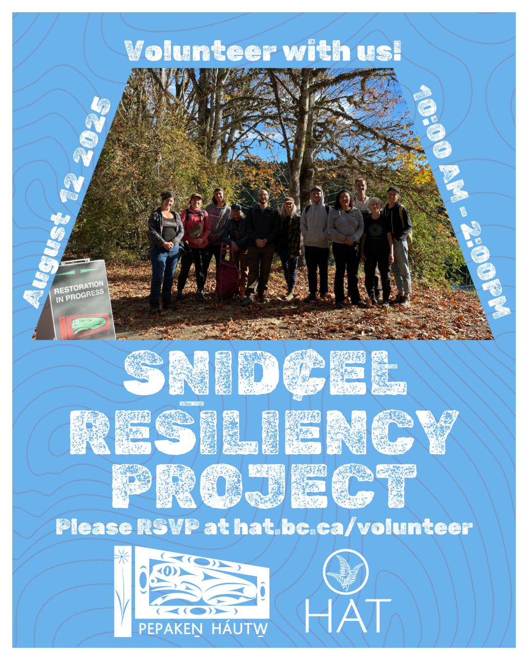 SṈIDȻEȽ Resiliency Project with PEPAKEṈ HÁUTW̱