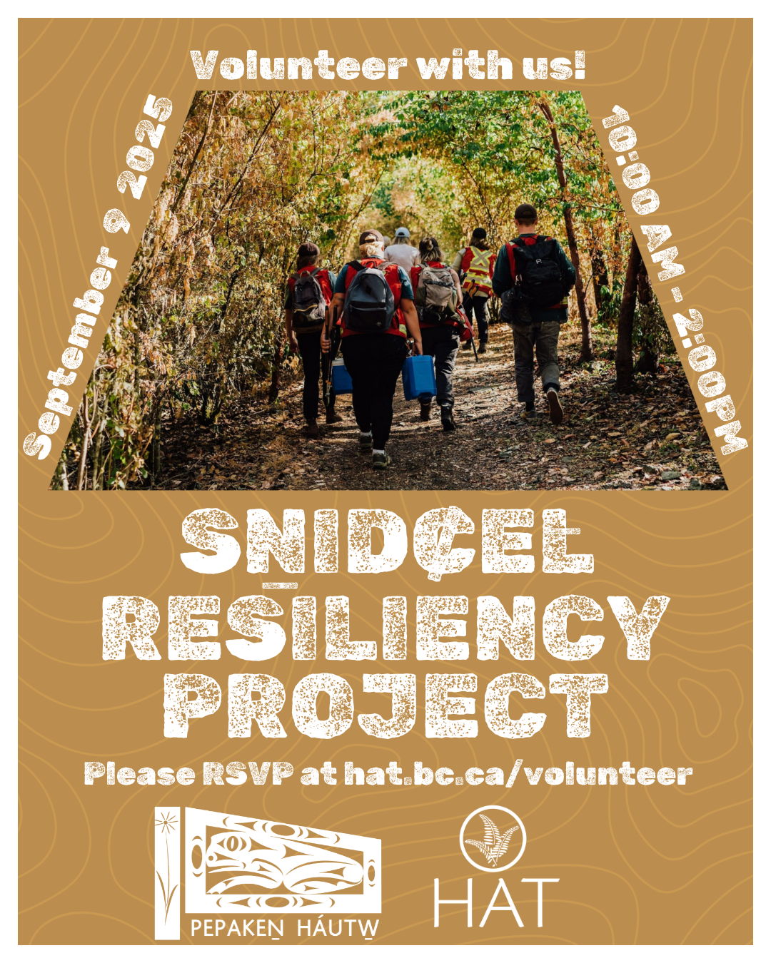 SṈIDȻEȽ Resiliency Project with PEPAKEṈ HÁUTW̱