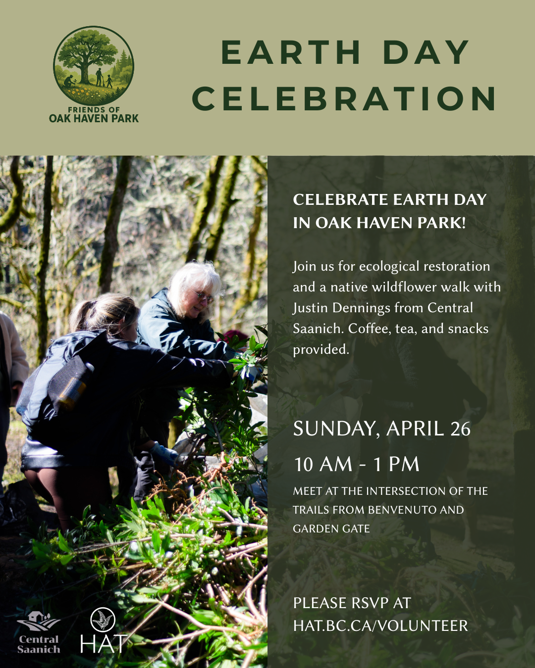 Earth Day Celebration with Friends of Oak Haven Park